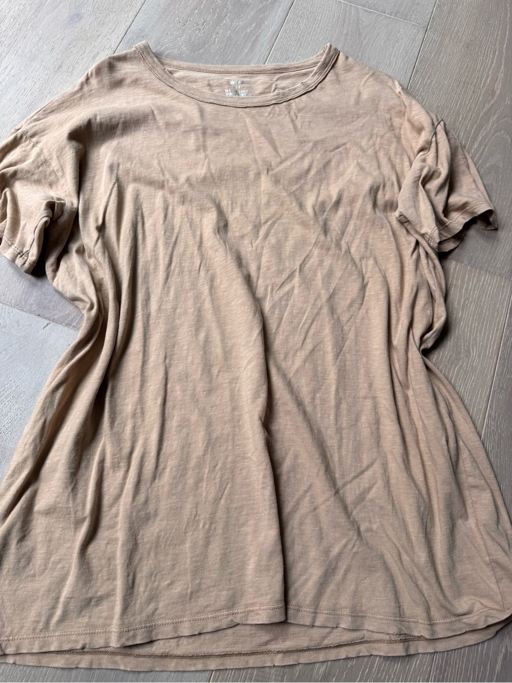 aerie Crewneck Oversized Tee x3 - Picture 2 of 8